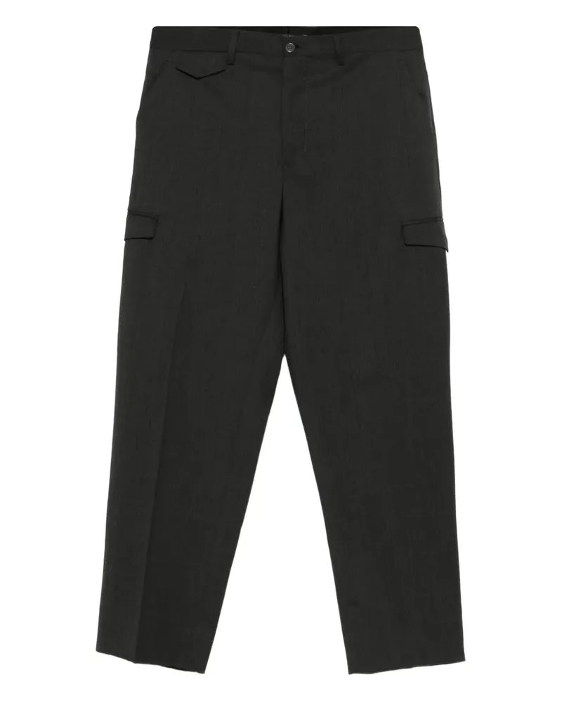 Briglia 1949 buttoned trousers - Schwarz Schwarz