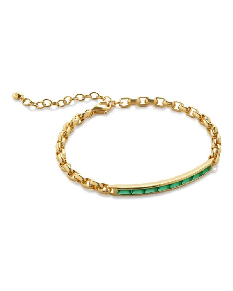 Monica Vinader Baguette Kettenarmband - Gold Gold