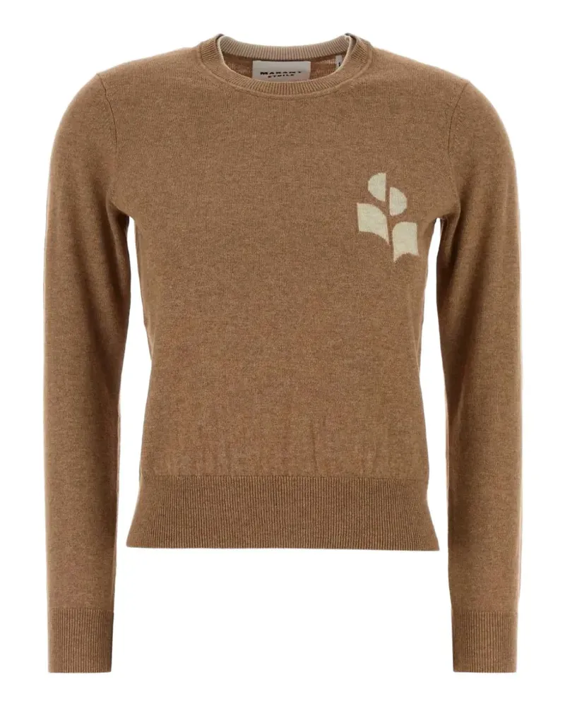 Isabel Marant graphic-detail sweater - Braun Braun