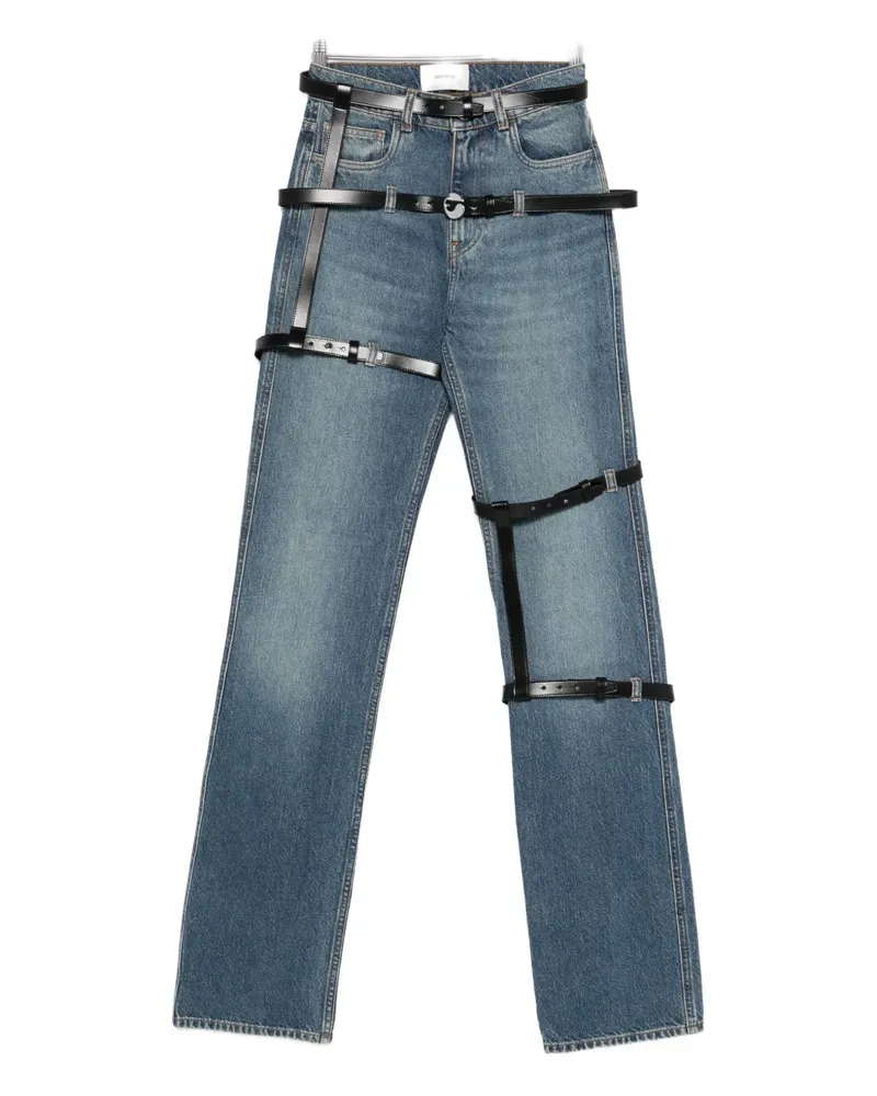 COPERNI belt-detail jeans - Blau Blau