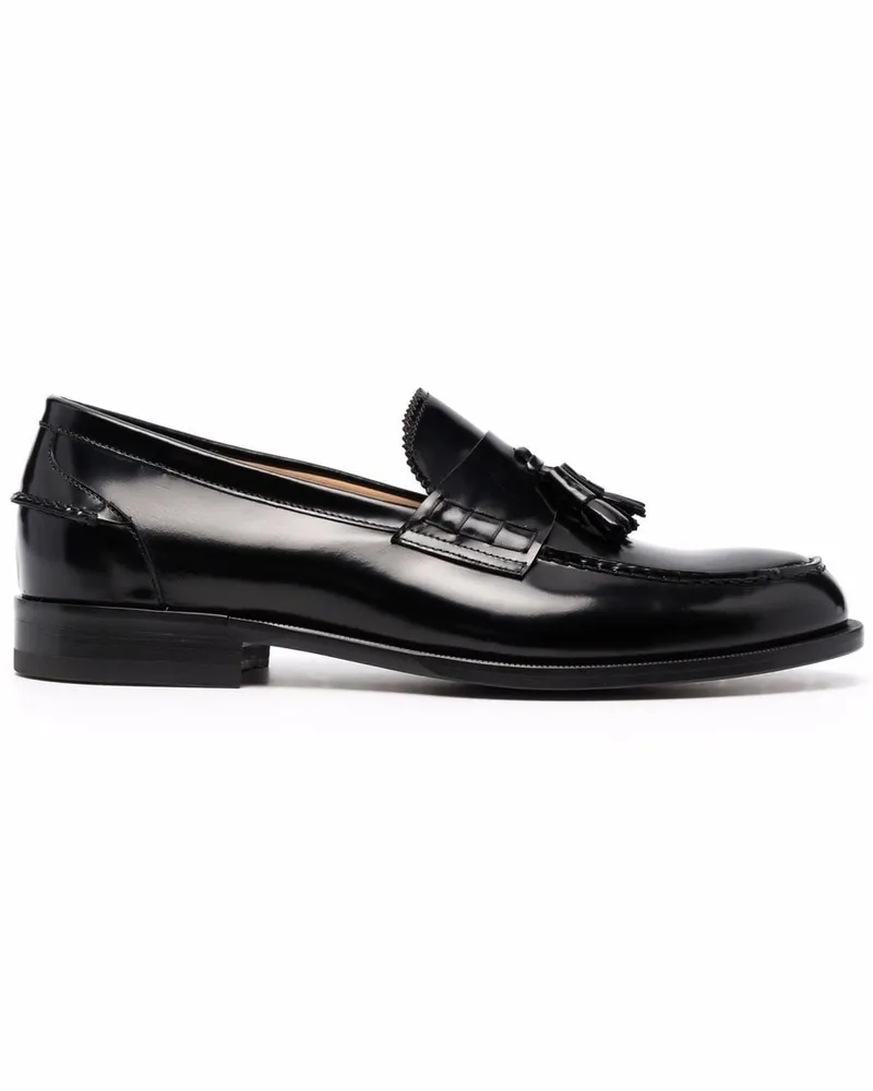 Scarosso Ralph Loafer mit Quasten - Schwarz Schwarz