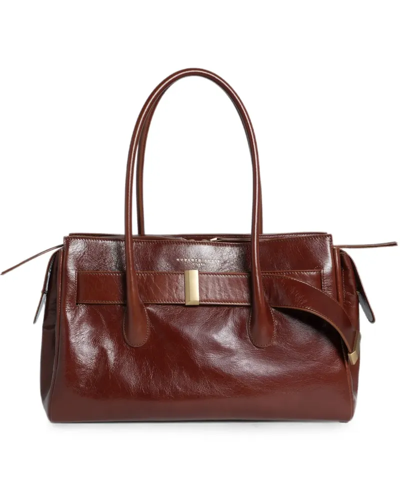 FESTA Milano Emeralda Tote Bag - Braun Braun