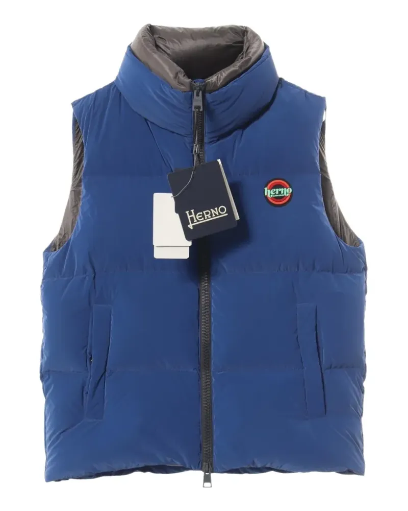 Herno 2020s Polar-Tec down gilet - Blau Blau
