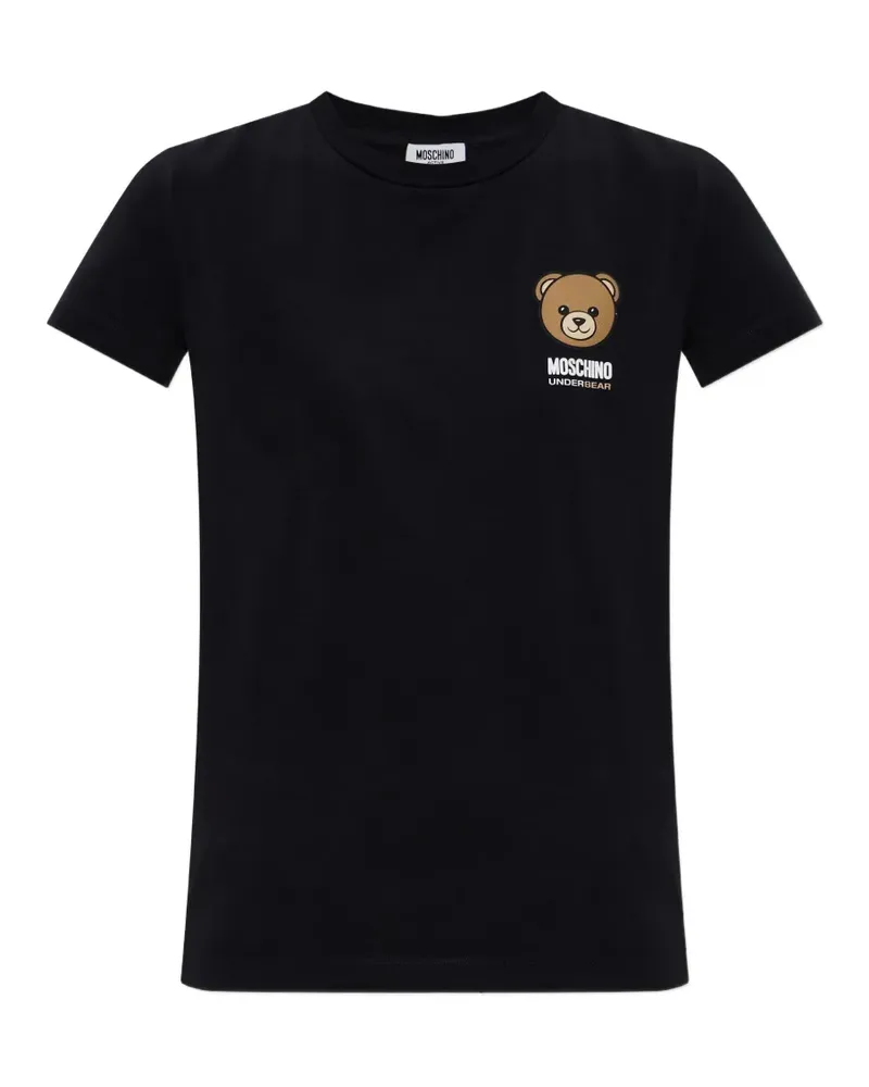 Moschino Teddy Bear T-shirt - Schwarz Schwarz
