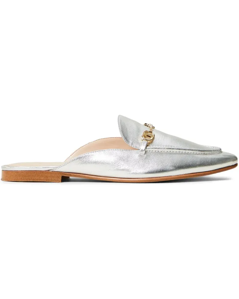 Twin-Set Oval T Mules - Grau Grau