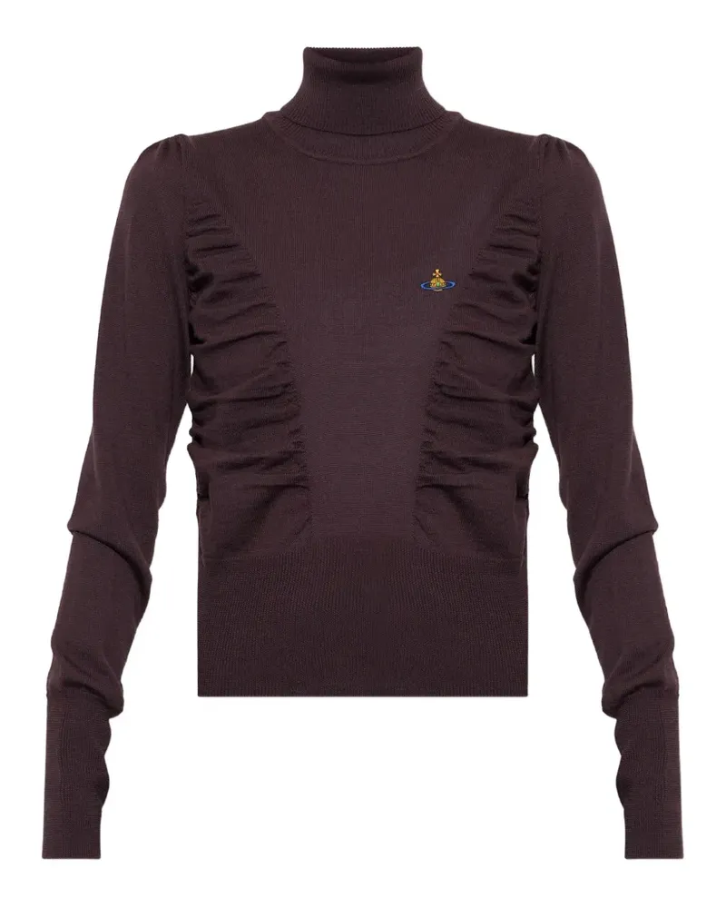 Vivienne Westwood Pamela Pullover mit Stehkragen - Violett Violett