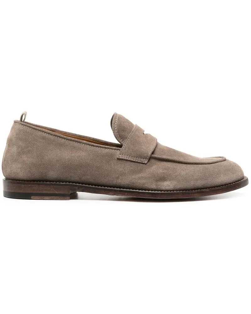 Officine Creative Italia Loafer aus Wildleder - Braun Braun