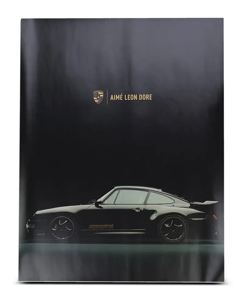 Aimé Leon Dore 993 Turbo poster - Schwarz Schwarz