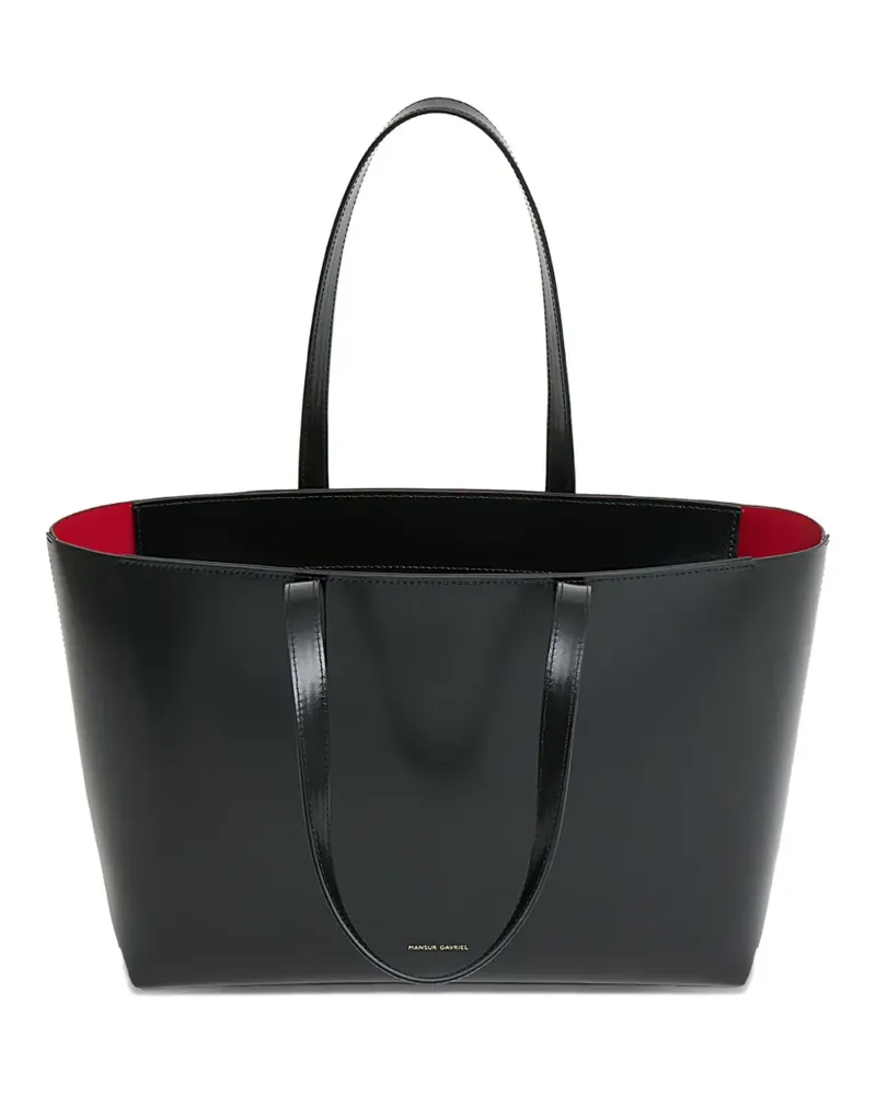 Mansur Gavriel Kleine Tote Bag mit Reißverschluss - Schwarz Schwarz