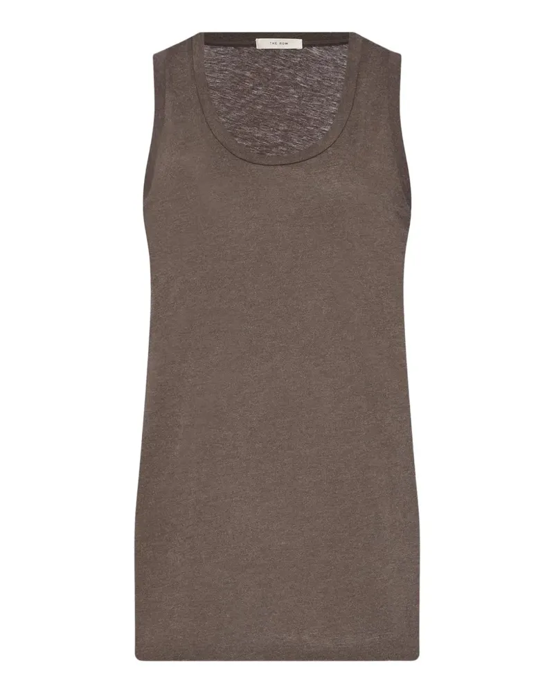 The Row Elana Tanktop - Braun Braun