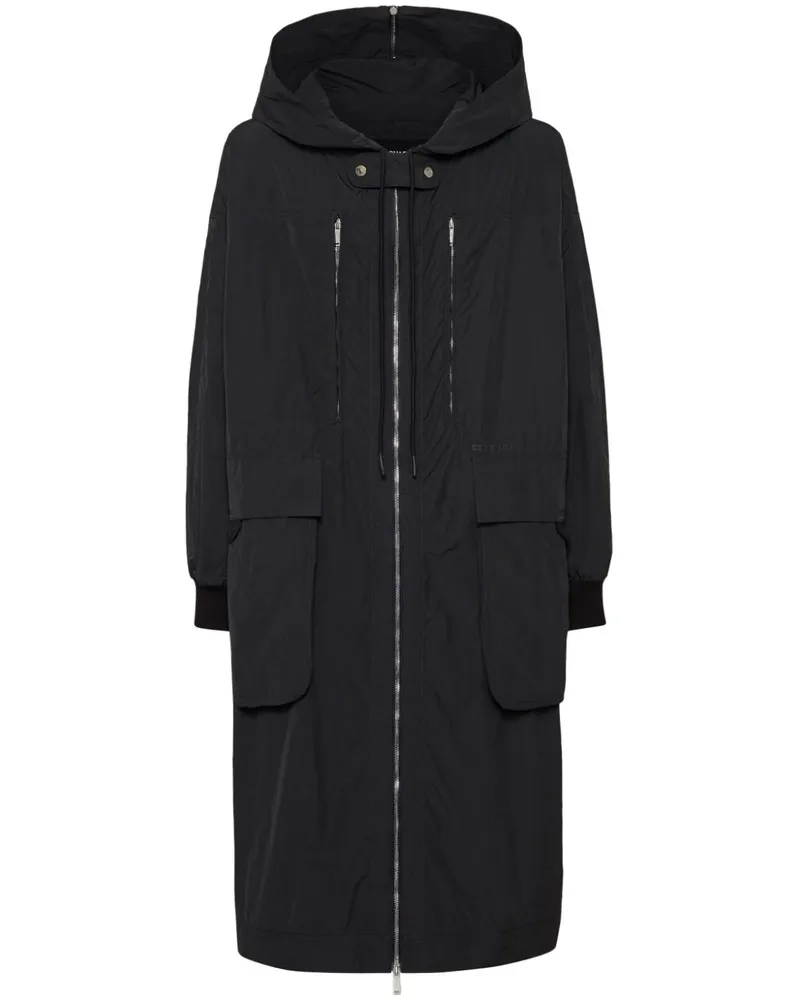 Dsquared2 Super Big Parka - Schwarz Schwarz