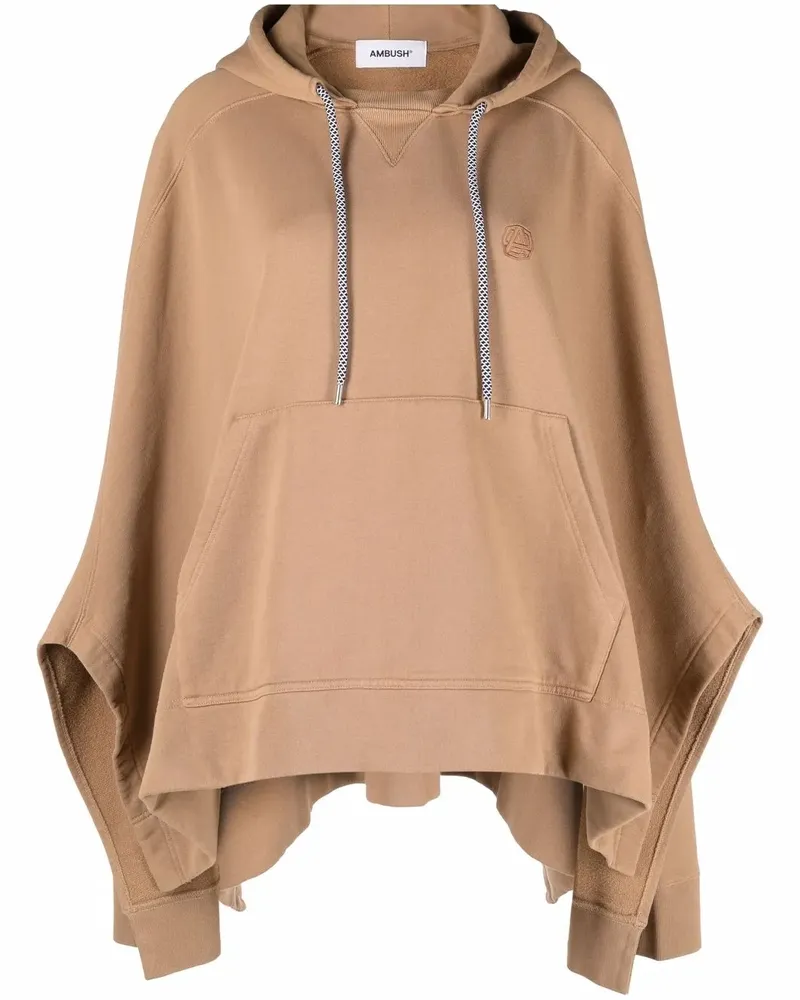 AMBUSH Poncho mit Kapuze - Nude Nude