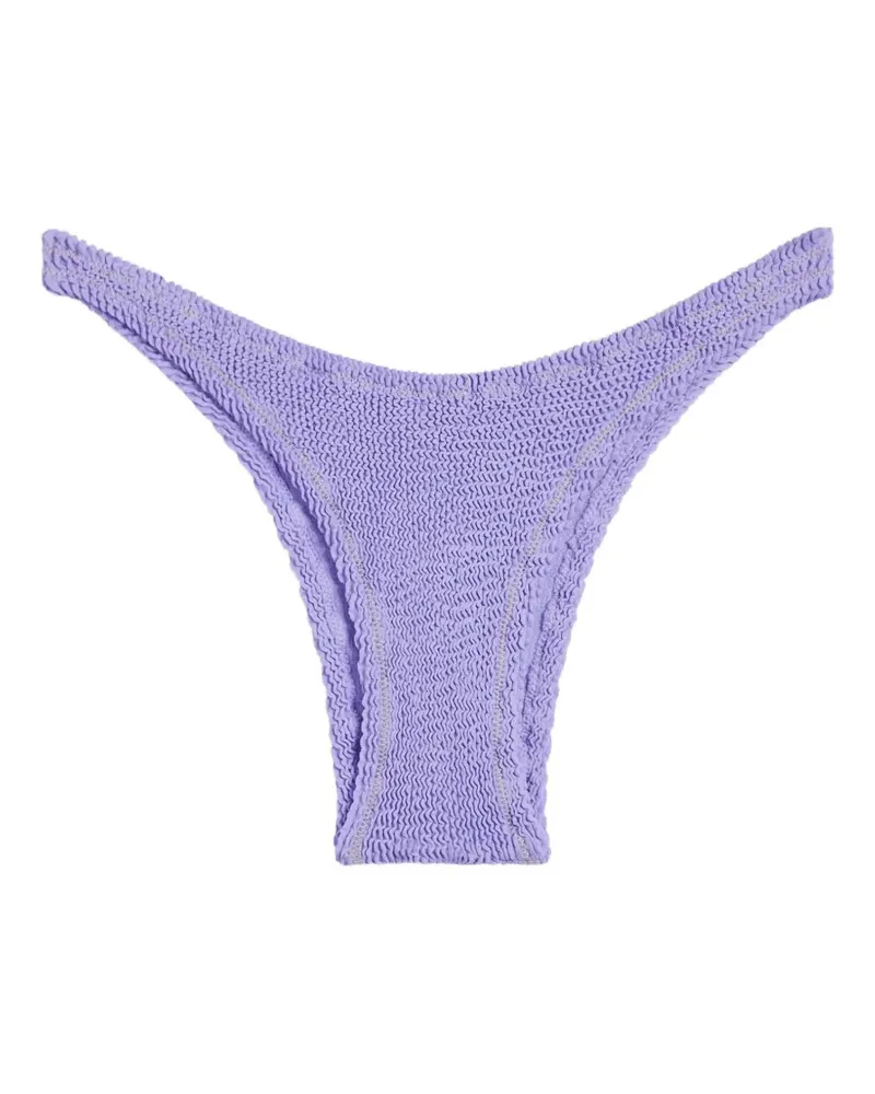 Reina Olga Ginny crinkled bikini bottoms - Violett Violett