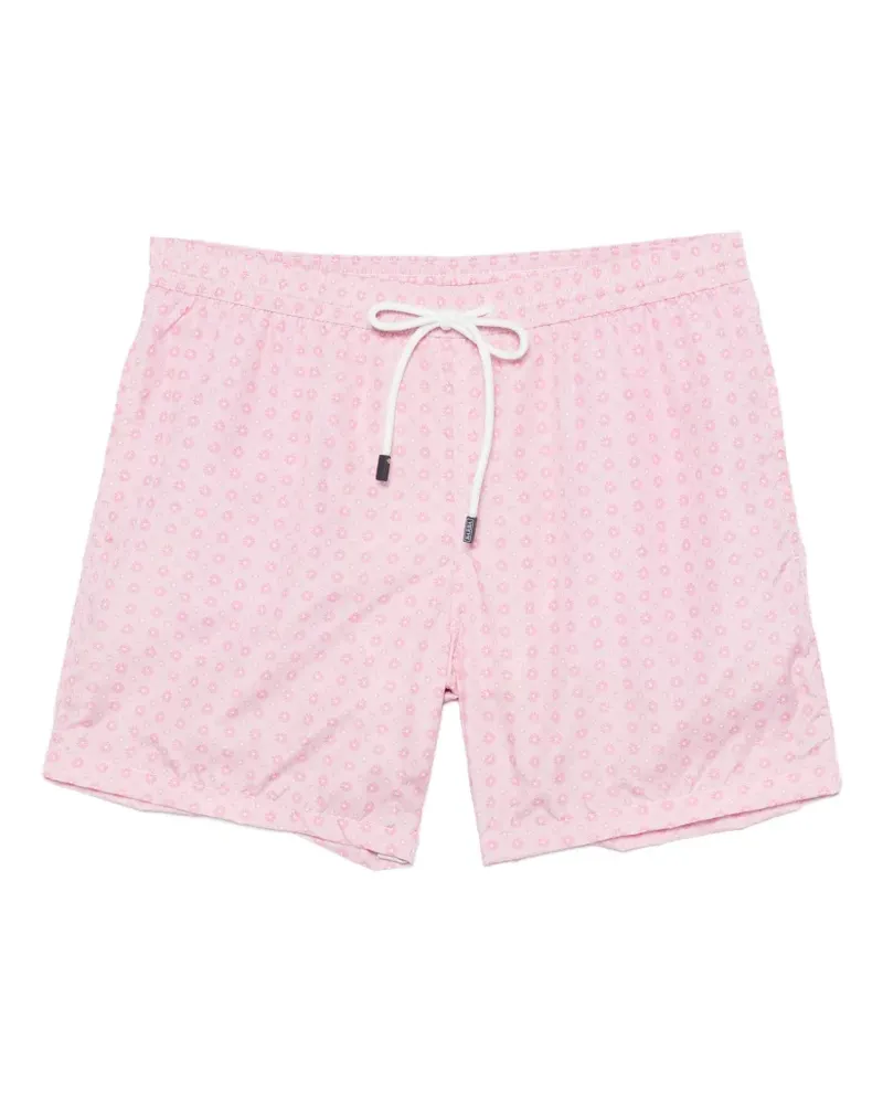 BARBA floral-print swim shorts - Rosa Rosa