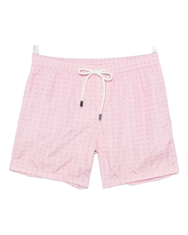 BARBA floral-print swim shorts - Rosa Rosa