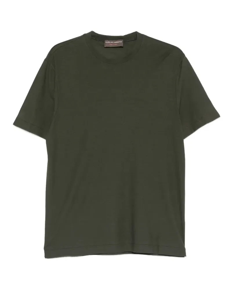 Filippo de Laurentiis T-Shirt mit rundem Ausschnitt - Grün Grün