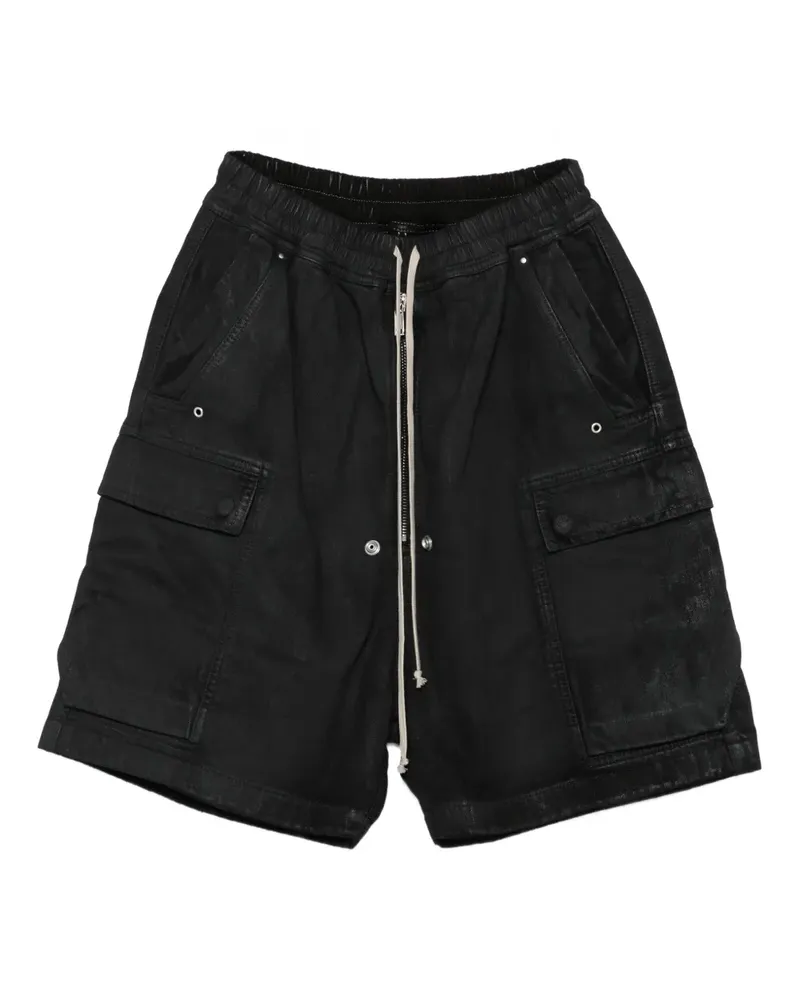 DRKSHDW by Rick Owens Cargo-Shorts mit Kordelzug - Schwarz Schwarz