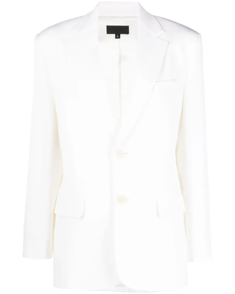 Nili Lotan Blazer mit Schulterpolstern - Weiß Weiß