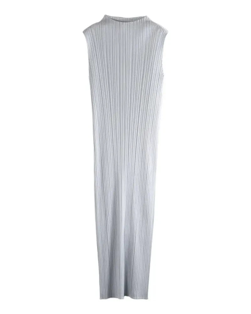 Issey Miyake Ärmelloses Kleid - Grau Grau