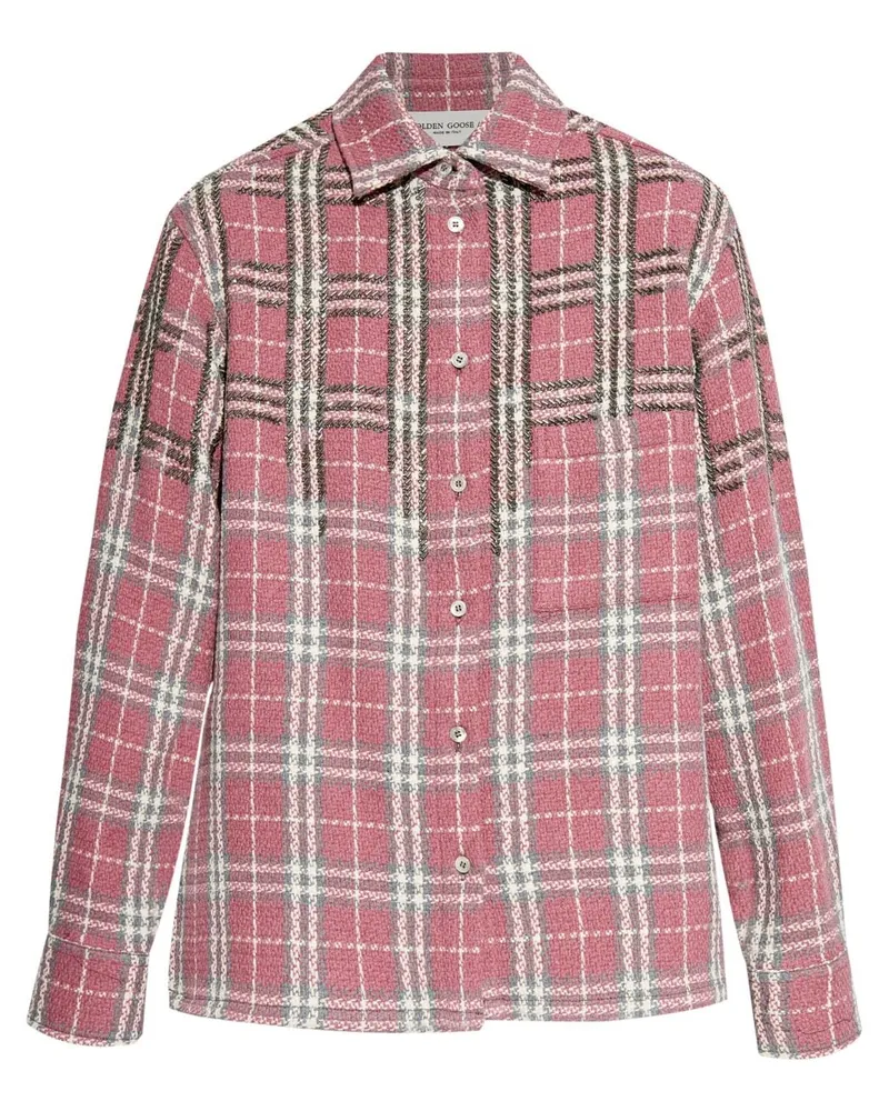 Golden Goose Kariertes Hemd - Rosa Rosa
