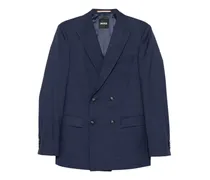 Doppelreihiger Anzug - Blau