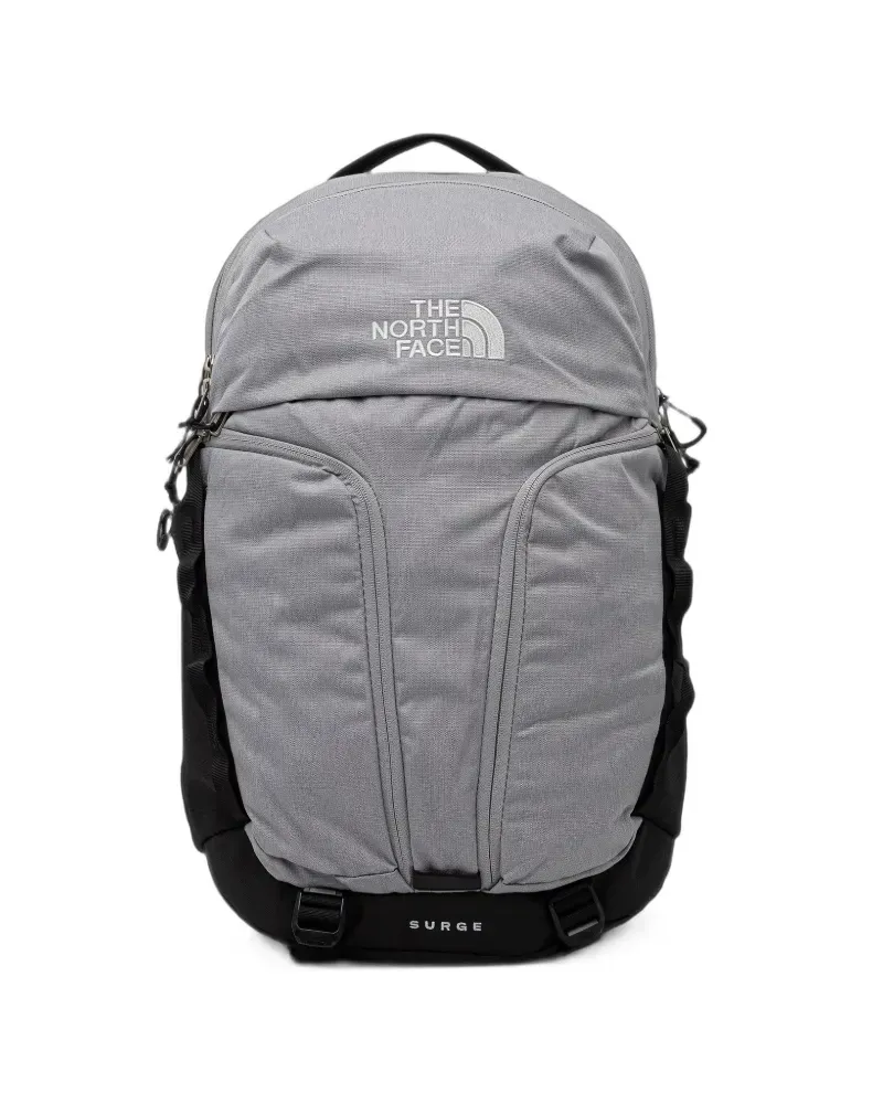 The North Face Surge logo-embroidered backpack - Grau Grau