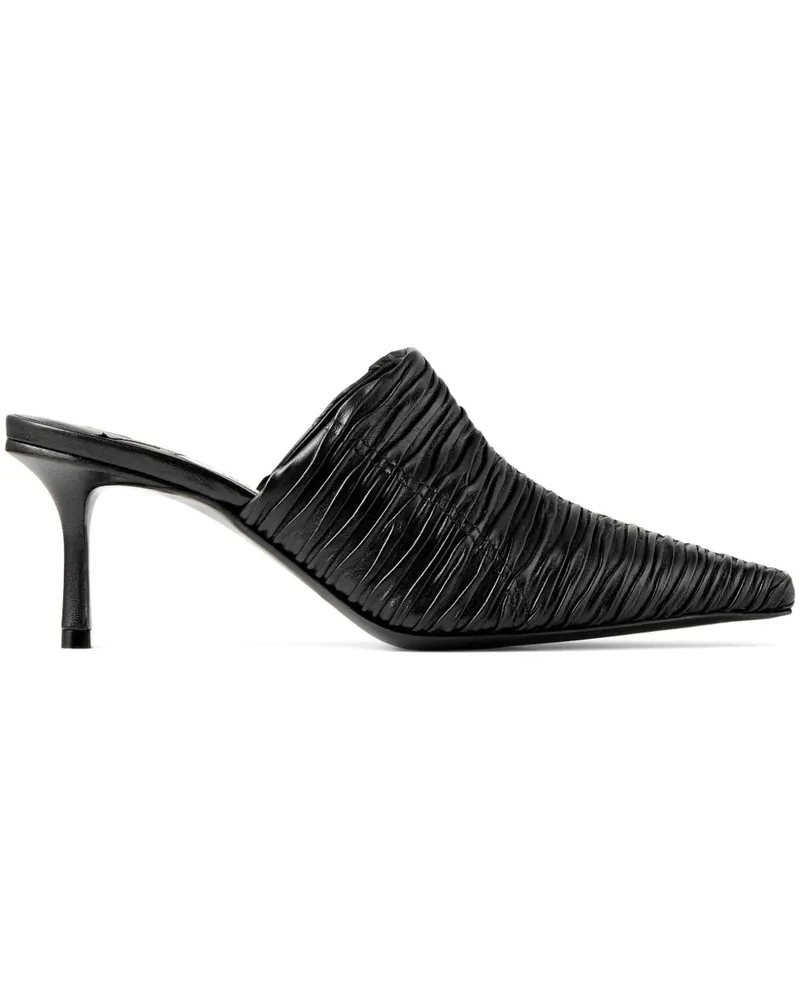 Jimmy Choo Lotta Mules 65mm - Schwarz Schwarz