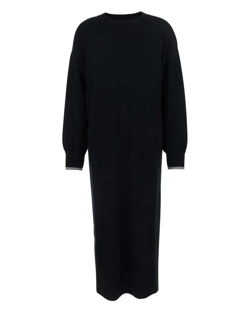 Pinko Puerto Rico Midikleid - Schwarz Schwarz