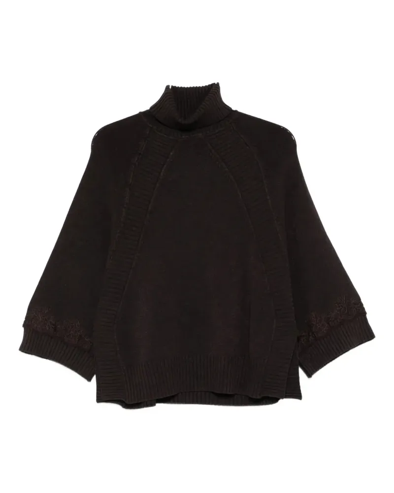 Ermanno Scervino Pullover mit Rollkragen - Braun Braun