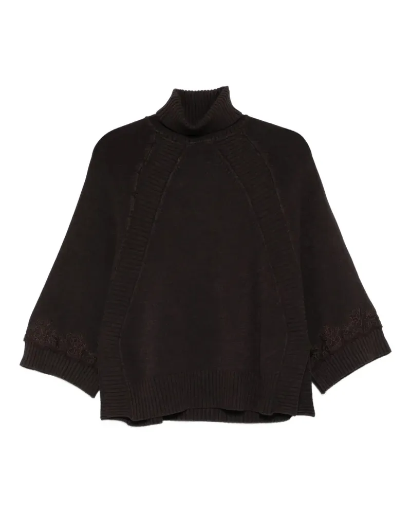 Ermanno Scervino Pullover mit Rollkragen - Braun Braun