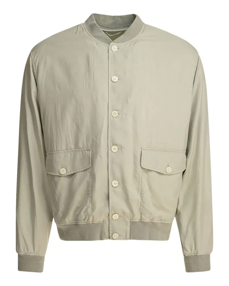 Kaptain Sunshine Bomberjacke mit Knopfverschluss - NEUTRALS Neutrals