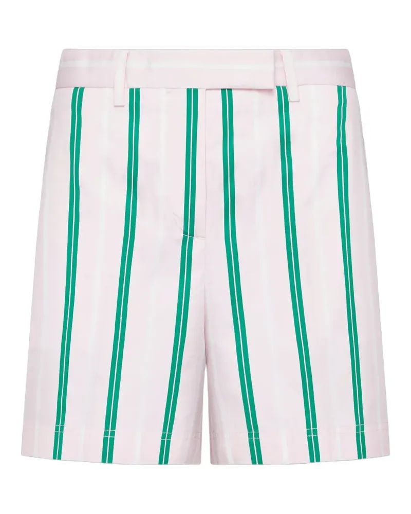 Thom Browne Gestreifte Repp Popeline-Chino - Rosa Rosa