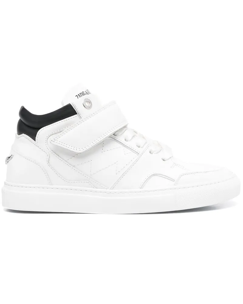 Zadig & Voltaire Sneakers mit Logo-Print - Weiß Weiß