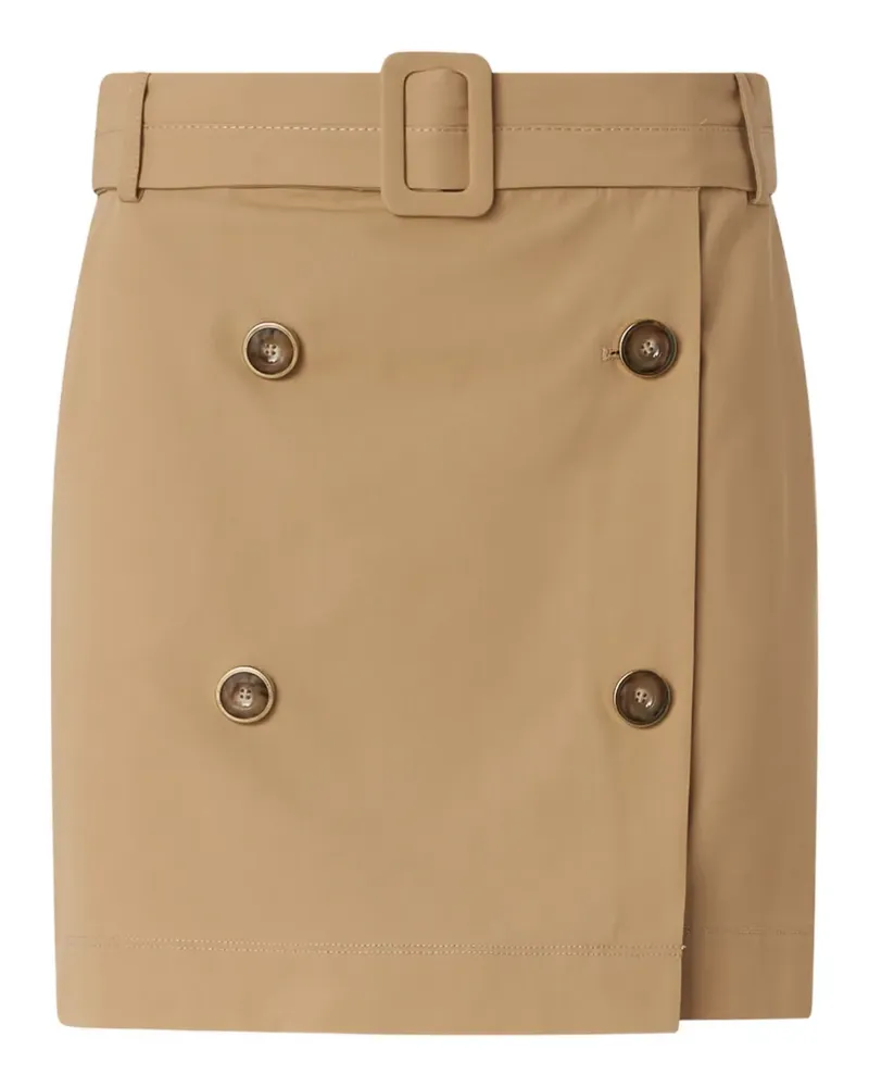 Pinko Minirock mit Gürtel - Nude Nude