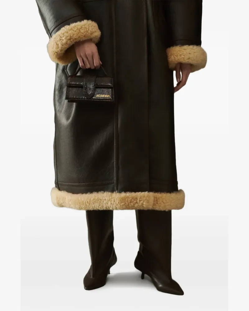 Jacquemus The Bambino Clutch - Braun Braun