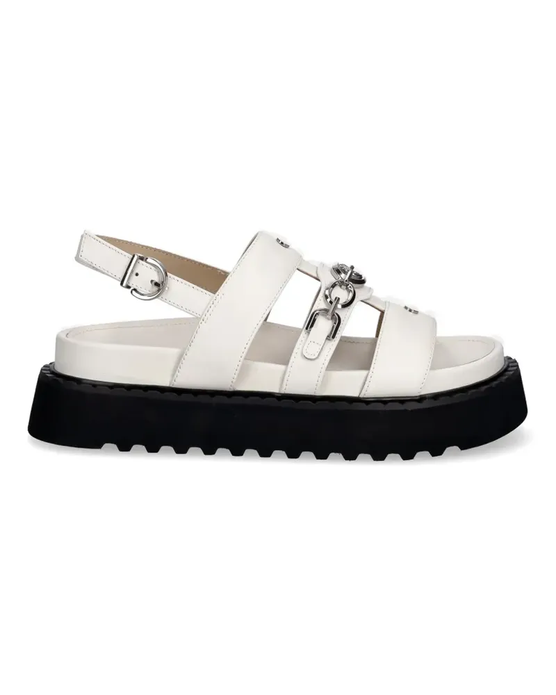 Pinko Sandalen mit klobiger Sohle - Weiß Weiß