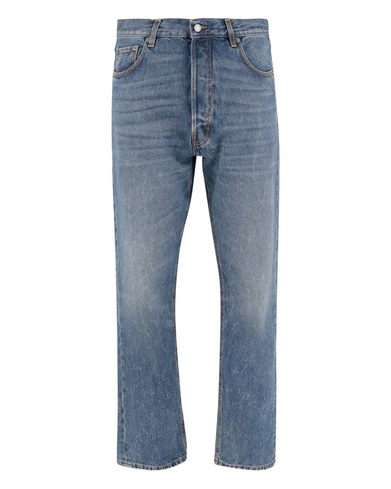 Haikure Ausgeblichene Five-Pocket-Jeans - Blau Blau