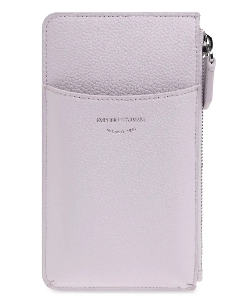 Emporio Armani Portemonnaie mit Logo-Prägung - Rosa Rosa
