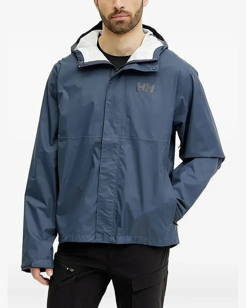 Helly Hansen Kapuzenjacke mit Reißverschluss - Blau Blau