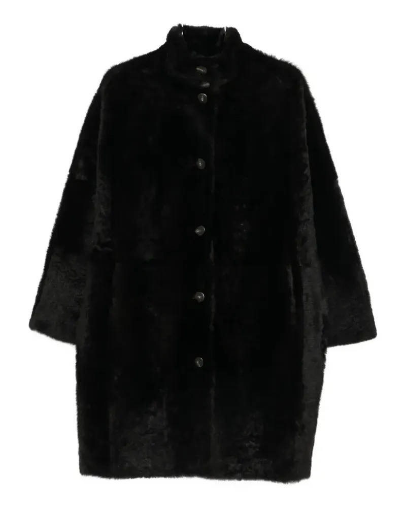 Yves Salomon reversible shearling jacket - Schwarz Schwarz