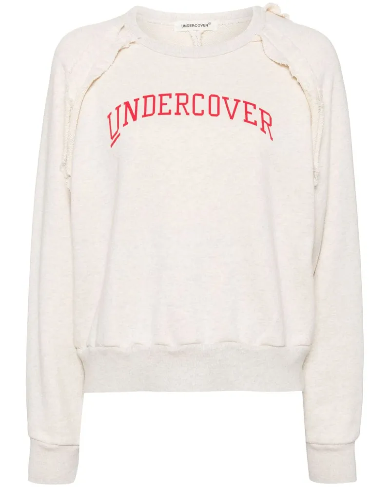 Undercover Sweatshirt mit Print Nude