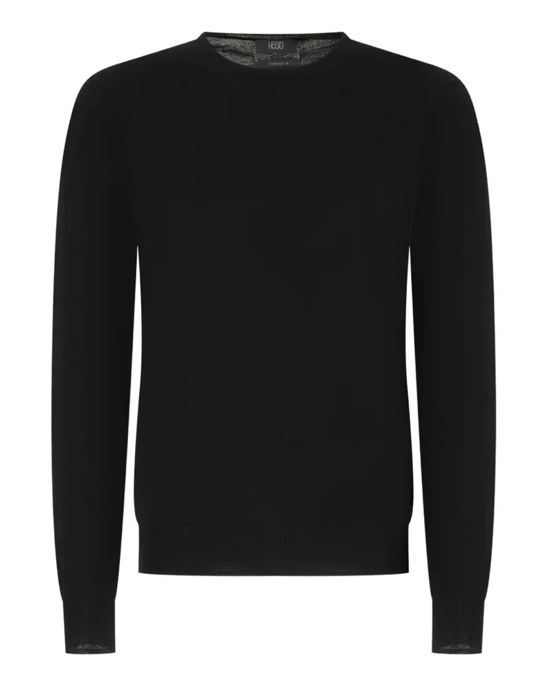 HOSIO long-sleeve sweater - Schwarz Schwarz