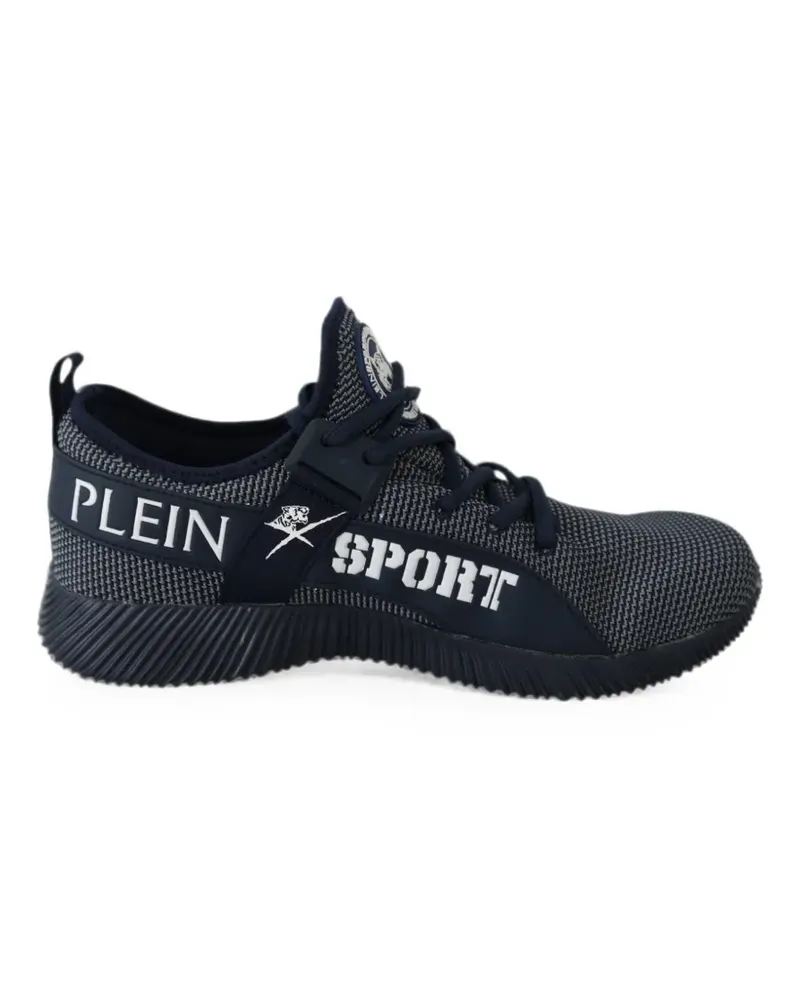 Philipp Plein Sneakers mit Strickoptik - Blau Blau