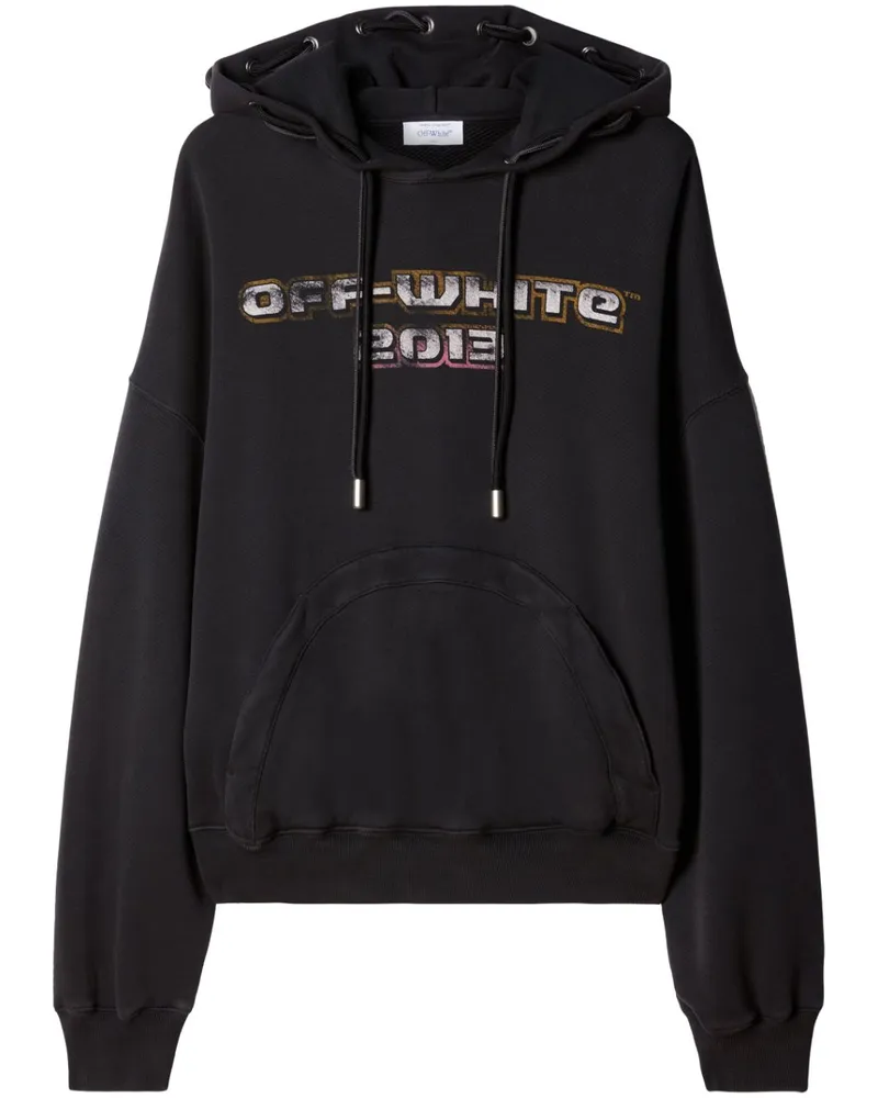 OFF-WHITE Digit Bacchus Hoodie - Schwarz Schwarz