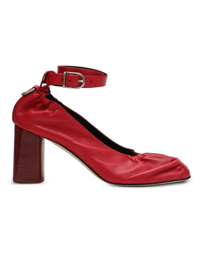 Durazzi Milano Pumps mit Knöchelriemen - Rot Rot