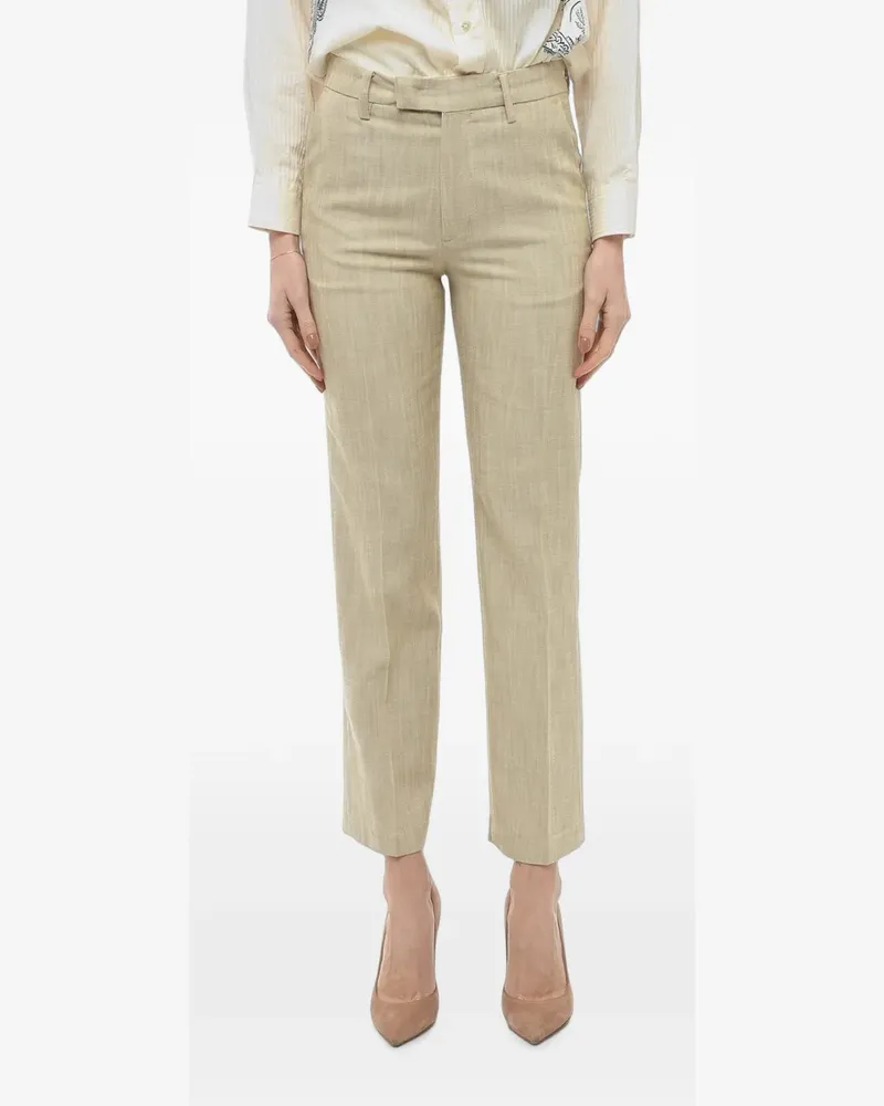Department 5 straight-leg trousers - Nude Nude