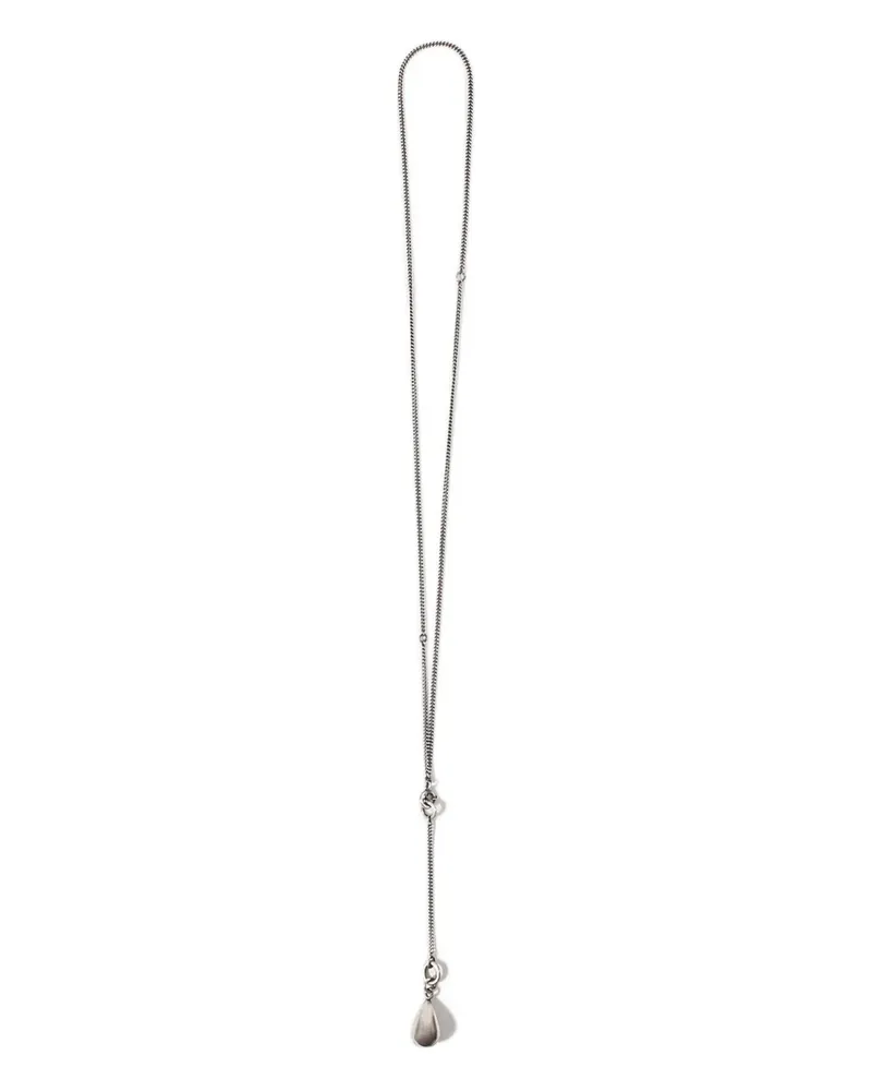 Ann Demeulemeester Tinne Halskette mit Anhänger - Silber Silber