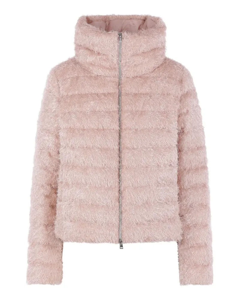 Herno quilted faux-fur coat - Rosa Rosa
