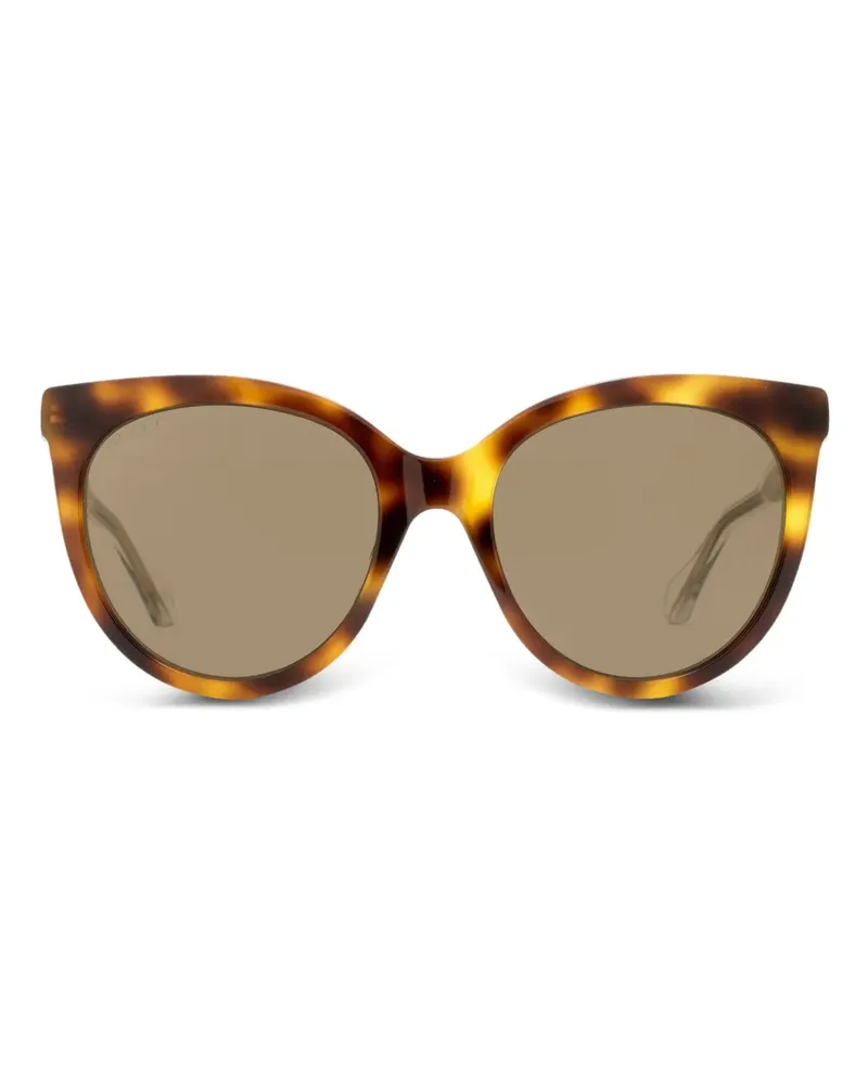 Gucci Sonnenbrille in Schildpattoptik - Braun Braun