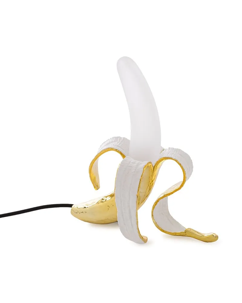 Seletti Banana Louie Lampe - Weiß Weiß
